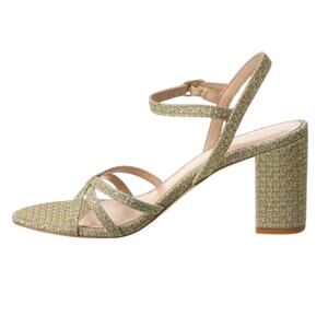 Stuart Weitzman Starla 75 Sandals in Gold – Sz 9.5B